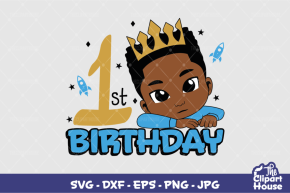 1st Birthday Boy Designs for Cricut & Silhouette