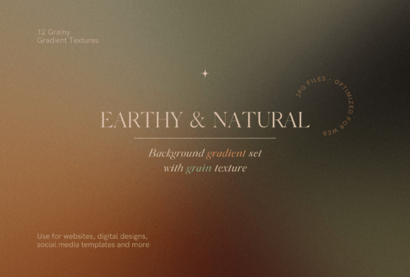 Dark Autumn Gradient Background Set: A Guide to Moody, Textured Digital Design