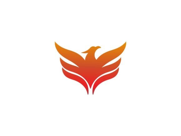 Gradient Phoenix Logo Template: A Modern Minimalist Solution for Dynamic Branding