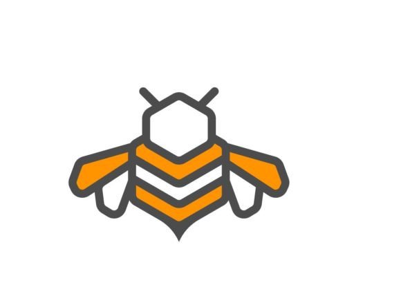 Honey Bee Logo Template: A Modern Minimalist Asset for Professional Branding
