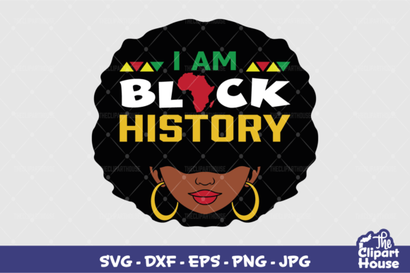 I Am Black History Woman Face: A Cutting Machine Essential