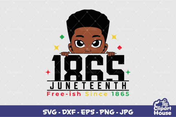 Juneteenth 1865 Boy: A Modern Design Tribute for Creators and Communities