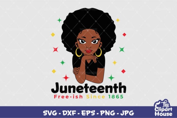 Juneteenth Woman: A Versatile Digital Asset for Creative Projects and Cultural Celebration