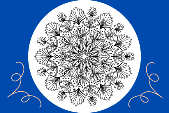 Mandala Coloring Page 81: A Versatile Design Tool