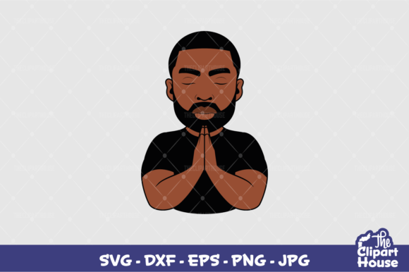 Praying Black Man: A Guide to High-Quality Digital Designs for Your Cutting Machine Projects