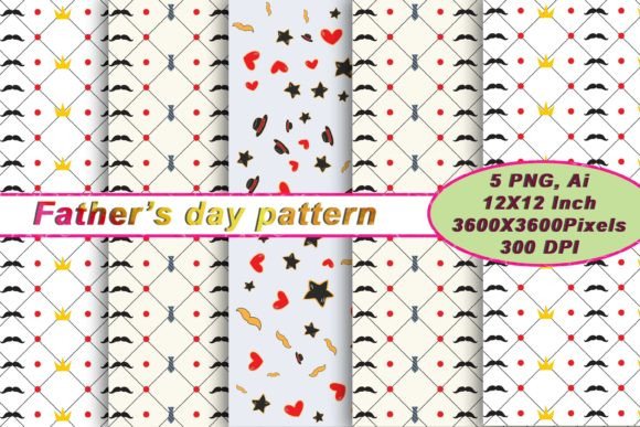 Unleash Creativity with Father's Day Patterns and Backgrounds: The Ultimate Digital Paper Set for Every Project
